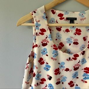 Ann Taylor Floral Tank